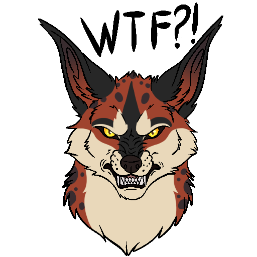 WTF sticker by BlazingNeptune